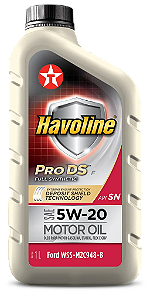 Lubrificante de Motor Havoline Pro Ds F 5W20 Sn/Rc - 1Lt