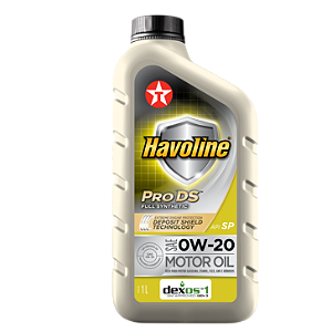 Lubrificante de Motor Havoline Pro Ds Full Syn 0W20 Sn/Rc - 1Lt