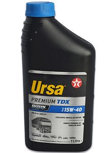 Lubrificante de Motor Texaco Ursa Premium Tdx 15W40 Ci4/Sl - 1Lt