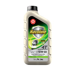 Lubrificante Para Motor 4T Texaco Havoline 4T Semissintetico 10W30 Sl - 1Lt