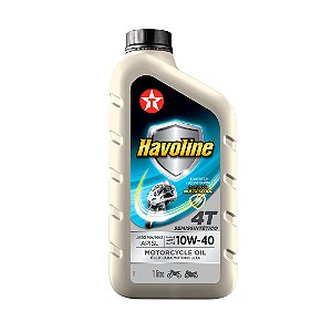 Lubrificante Para Motor 4T Texaco Havoline 4T Semissintetico 10W40 Sl - 1Lt