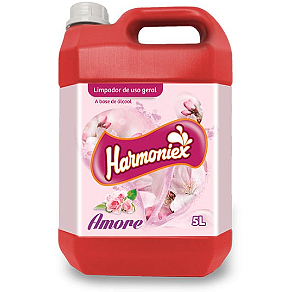 Limpador Perfumado Alcool Amore Harmoniex - 5Lt