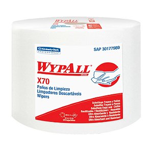 Pano Limpeza Wypall X70 Jumbo Roll 750X32X29 - Un