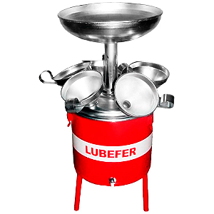 Pingadeira De Oleo Lubefer 25 Litros C/6 Funis - Un