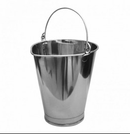 Balde Graduado Inox 10L Lupus 2042W - Un