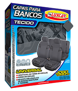 Capa Para Cobrir Banco Luxcar 7242 Tecido - Un