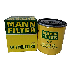 Filtro De Oleo Multi Mann W7 Multi 20 - Un