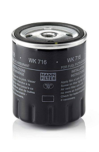 Filtro De Combustivel Mann Wk716 - Un