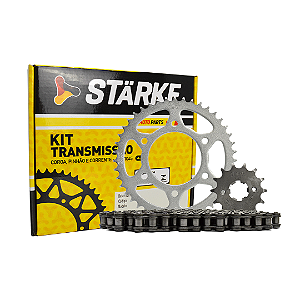 Kit Transmissão Starke Kt0049 43Z 14Z 428H X 126L Yamaha Ybr Factor 125 17-23 - Un