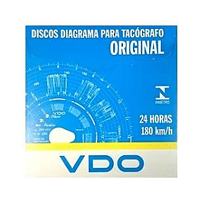 Disco De Tacografo Vdo 7 Dias 180Km - Un