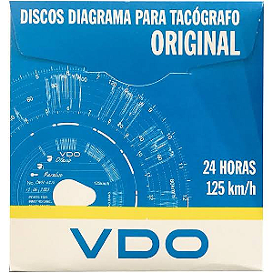 Disco De Tacografo Vdo 1 Dia 125Km - Un