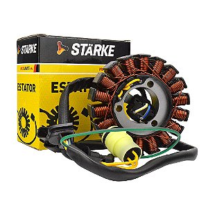 ESTATOR COM BOBINA DE PULSO STARKE EST038 HONDA XRE 300 FLEX 13-18 - UN