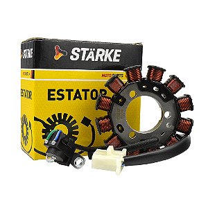 ESTATOR COM BOBINA DE PULSO STARKE EST023 HONDA NXR BROS 150 KS-ES-ESD MIX 09-14 - UN