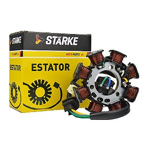ESTATOR COM BOBINA DE PULSO STARKE EST022 HONDA NXR BROS 150 KS-ES-ESD 06-08 - UN