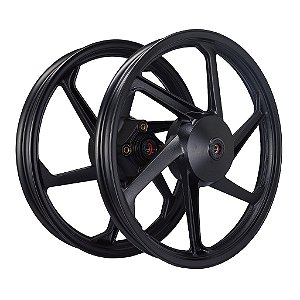 Par Rodas YBR 125 K/E Tambor 6 Palitos Starke