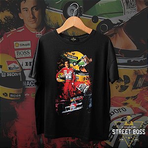 Camiseta Ayrton Senna