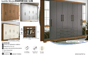Guarda-Roupa MASTER 8.6 2.38