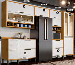 COZINHA MODULADA SYRAH - Modulações S5