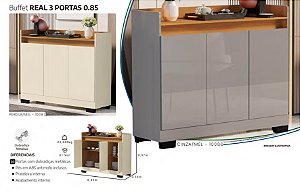 Buffet REAL 3 PORTAS