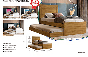 Cama Bibox NEW LUARA