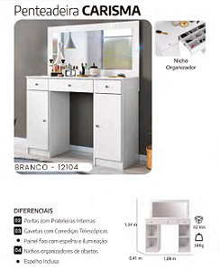 Penteadeira CARISMA
