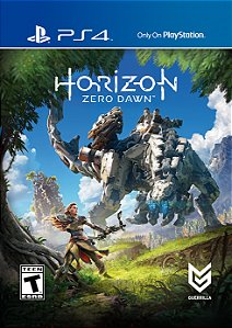 Quadro Capa do Horizon Zero Dawn - Sony Playstation 4 Americano