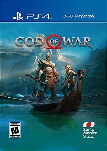 Quadro Capa do God of War - Sony Playstation 4 Americano