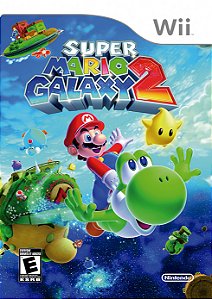 Quadro Capa do Super Mario Galaxy 2 - Nintendo Wii