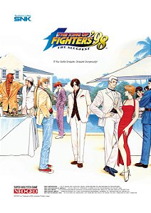 Quadro The King of Fighters 98 - Pôster Arcade SNK