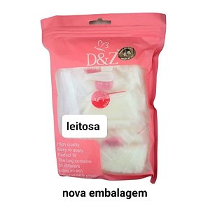 Kit 600 Unidades Postiça Bailarina D&Z Leitosa