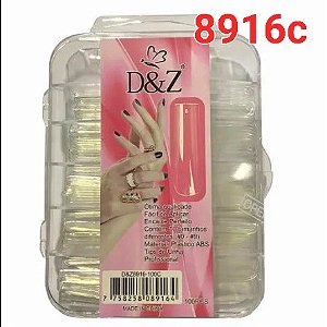 Postiça Curvatura C Realista Extra Grande D&Z 100 unidades 8916