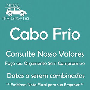 CABO FRIO - IDA OU VOLTA