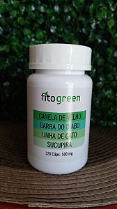 CANELA DE VELHO / GARRA DO DIABO / UNHA DE GATO E SUCUPIRA 120 CAPSULAS