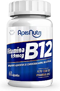 VITAMINA B12 APIS NUTRI 60 CAPSULAS