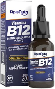 VITAMINA B12 APIS NUTRI SUBLINGUAL