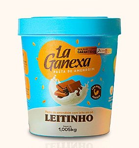 PASTA DE AMENDOIM LA GANEIXA -  SABOR LEITINHO