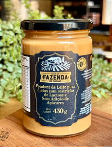 FONDANT DE LEITE FAZENDA DE MINAS SEM AÇÚCAR / SEM LACTOSE