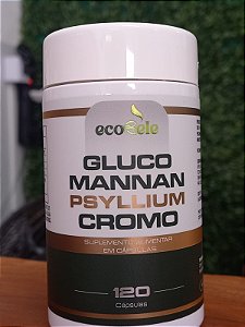 GLUCOMANAN PSYLLIUM CROMO - ECO BELLE 120 CAPSULAS