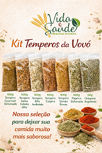 KIT TEMPEROS DA VOVÓ