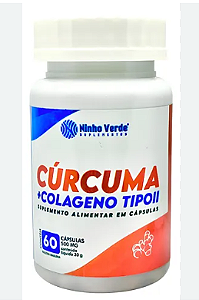 CURCUMA + COLAGENO TIPO II 60 CAPSULAS