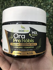 ORA PRO NOBIS, CURCUMA, CREATINA,, MAGNESIO E COLAGENO TIPO II SOLUVEL 150g