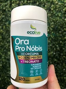 ORA PRO NOBIS + CURCUMA + COENZIMA Q10 + MAGNESIO TREONATO ECO BELLE 120 CAPSULAS