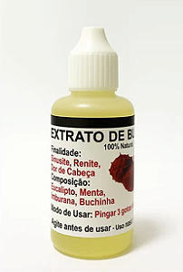 EXTRATO DE BUCHINHA - PARA SINUSITE E RINITE (EXTRATO NATURAL)