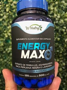 ENERGY MAX 500MG 120 CAPSULAS