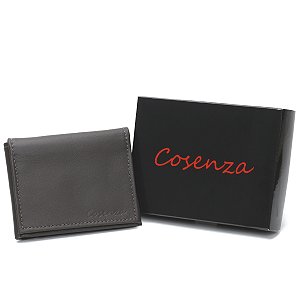Carteira Masculina Pequena Couro Legítimo - Café