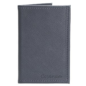 Carteira Porta Documento Couro Legitimo Masculina - Azul Marinho