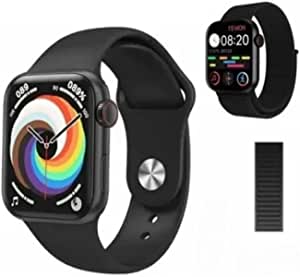 Relógio Inteligente Smartwatch HW19 Com 2 Pulseiras (Preto)