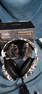 Fone de Ouvido Headset Gamer Knup KP-Ga02