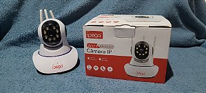 Câmera IP Sem Fio 360° 3 Antenas Hd Wifi Visão Noturna - IP camera Ípega KP-CA 127