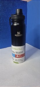 Garrafa Térmica Flip Straw Water Bottle 800ML